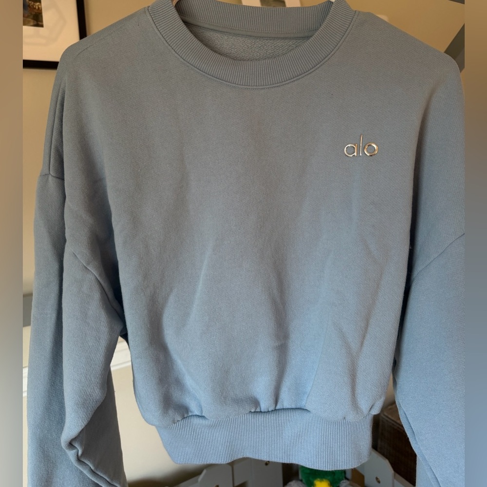 Women’s alo cropped sweatshirt